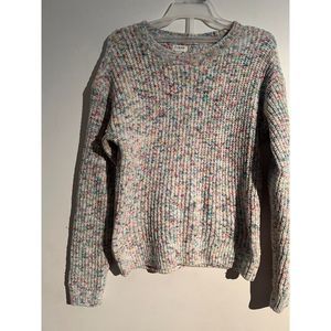 J.Crew womens sweater medium confetti style color throughout
